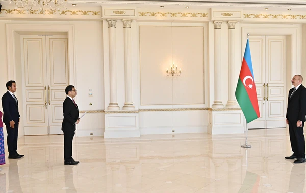 İlham Əliyev Tailandın Azərbaycandakı yeni səfirinin etimadnaməsini qəbul edib - FOTO