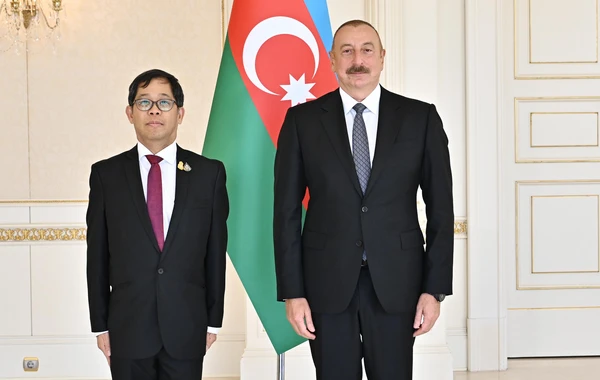 İlham Əliyev Tailandın Azərbaycandakı yeni səfirinin etimadnaməsini qəbul edib - FOTO
