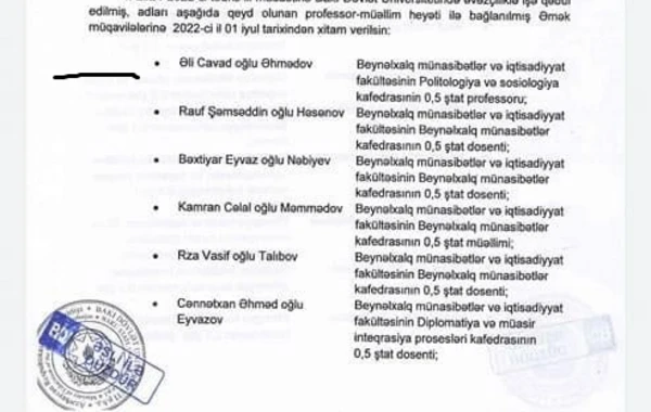 Bu deputatlar BDU-dakı işlərindən uzaqlaşdırıldı - SİYAHI