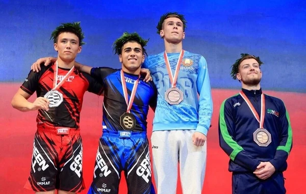 Azərbaycanın MMA döyüşçüsü ən nüfuzlu liqalardan birinin çempionu oldu - FOTO/VİDEO
