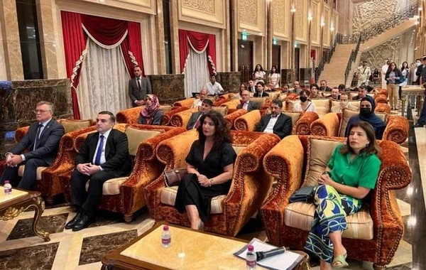 Qətərdə Leyla Əliyevanın kitabının təqdimatı keçirilib - FOTO