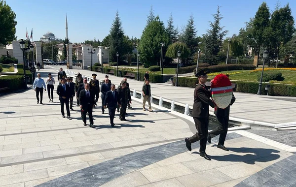 Zakir Həsənov Ankarada səfərdədir - FOTO