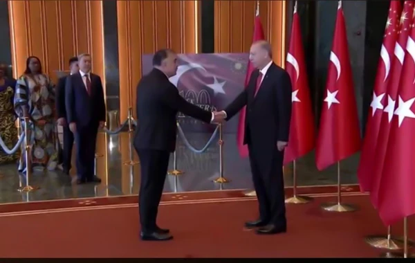 Azərbaycan səfiri Ərdoğanla görüşüb - FOTO