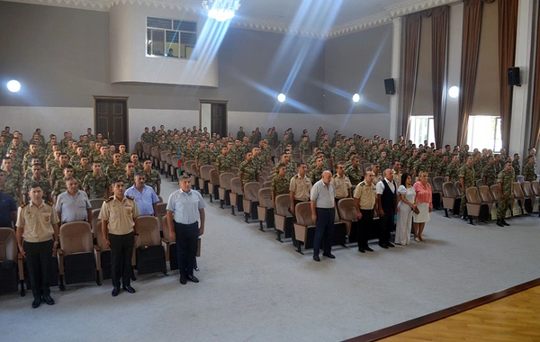 Hərbi İnstitutda qardaş Türkiyənin Zəfər Bayramı qeyd olunub - FOTO/VİDEO
