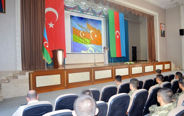 Hərbi İnstitutda qardaş Türkiyənin Zəfər Bayramı qeyd olunub - FOTO/VİDEO