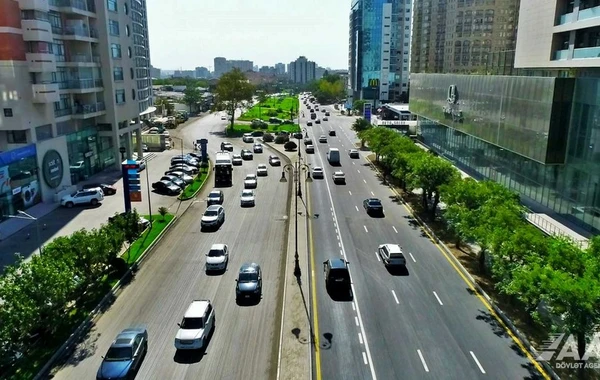 Bakının Tbilisi prospektinin bir hissəsində təmir yekunlaşıb