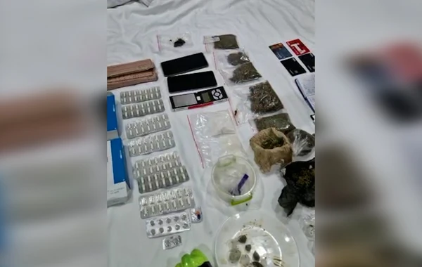Azərbaycanda narkobaronessa saxlanıldı, izi itirmək üçün oteldə qalırmış - FOTO/VİDEO