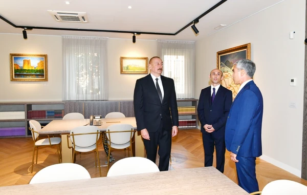 Prezident Azərbaycanın İtaliyadakı səfirliyinin yeni binasının açılışında iştirak edib - FOTO