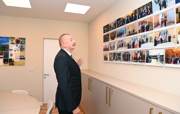 Prezident Azərbaycanın İtaliyadakı səfirliyinin yeni binasının açılışında iştirak edib - FOTO