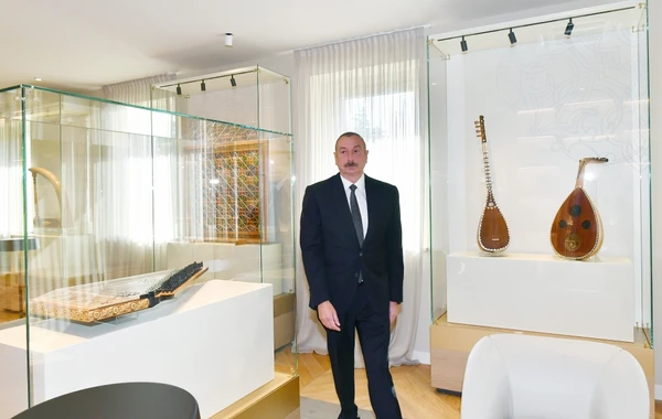 Prezident Azərbaycanın İtaliyadakı səfirliyinin yeni binasının açılışında iştirak edib - FOTO