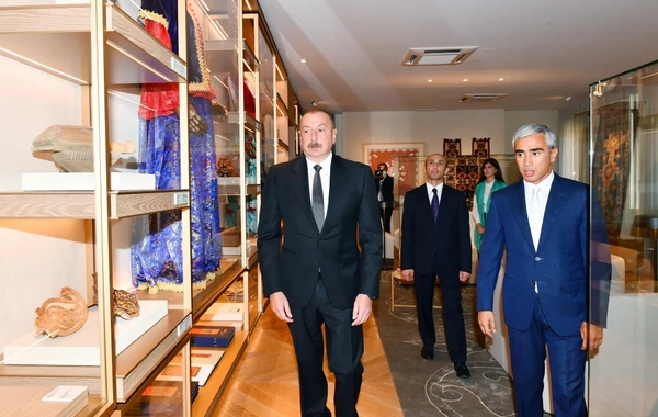 Prezident Azərbaycanın İtaliyadakı səfirliyinin yeni binasının açılışında iştirak edib - FOTO
