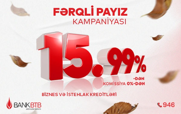 Bank BTB-dən “Fərqli payız” kampaniyası