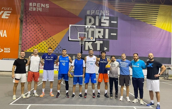 Azərbaycanın 3x3 basketbol millisi Serbiya oyun keçirdi