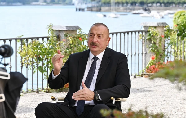 Prezident İlham Əliyev İtaliyanın “İl Sole 24 Ore” qəzetinə müsahibə verib - FOTO