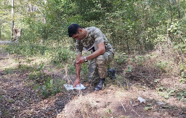 Hərbi qulluqçular arasında səmti müəyyənetmə yarışı keçirilib - FOTO