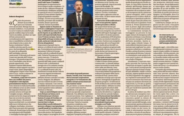 Визит Президента Азербайджана в Италию был широко освещен прессой этой страны - ФОТО