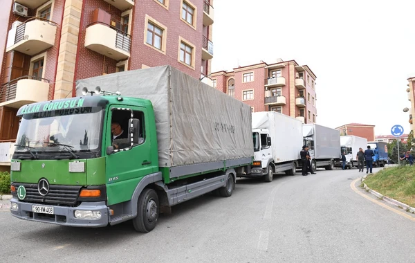 Zəngilana 5-ci köç karvanı yola salındı - FOTO