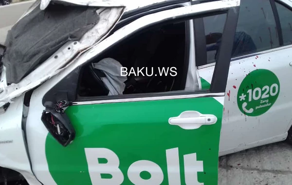 Təmir edilən Bakı-Quba yolunda AĞIR QƏZA - FOTO