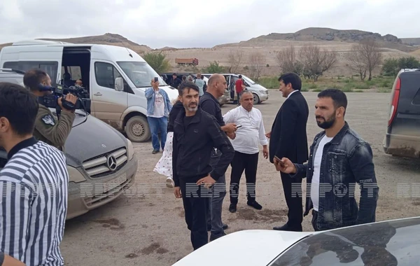 Ağalı kəndinə köçürülən sakinlər yeni evlərinə yerləşdirilib - FOTO