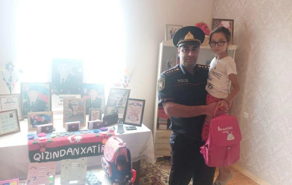 Daşkəsəndə şəhid və aztəminatlı ailələrin övladları ilə görüş olub - FOTO