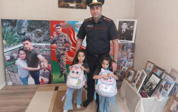 Daşkəsəndə şəhid və aztəminatlı ailələrin övladları ilə görüş olub - FOTO