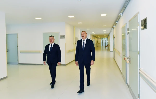 İlham Əliyev Bakıda sanatoriyanın açılışında iştirak etdi - VİDEO