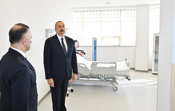 İlham Əliyev Bakıda sanatoriyanın açılışında iştirak etdi - VİDEO