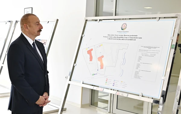 İlham Əliyev Bakıda sanatoriyanın açılışında iştirak etdi - VİDEO