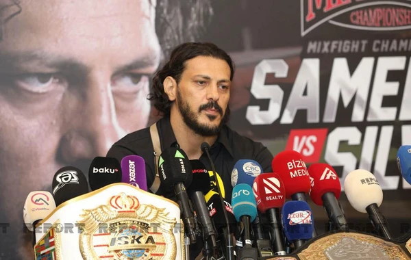 Zabit Səmədovun vida döyüş gecəsi üçün çəkiölçmə mərasimi keçirilib - FOTO