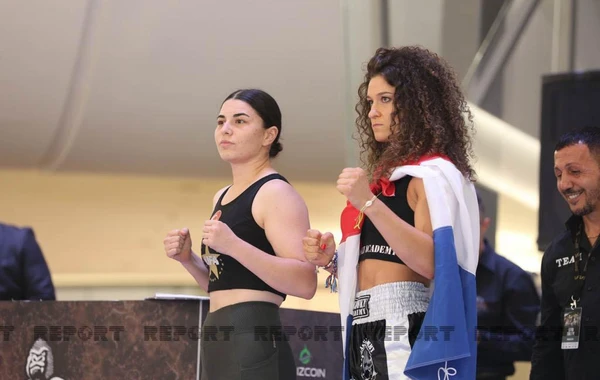 Zabit Səmədovun vida döyüş gecəsi üçün çəkiölçmə mərasimi keçirilib - FOTO