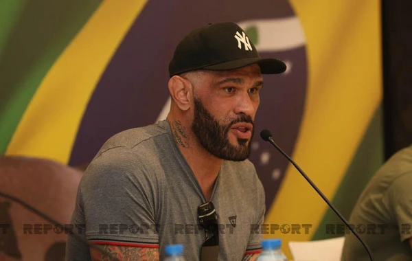 Zabit Səmədovun vida döyüş gecəsi üçün çəkiölçmə mərasimi keçirilib - FOTO