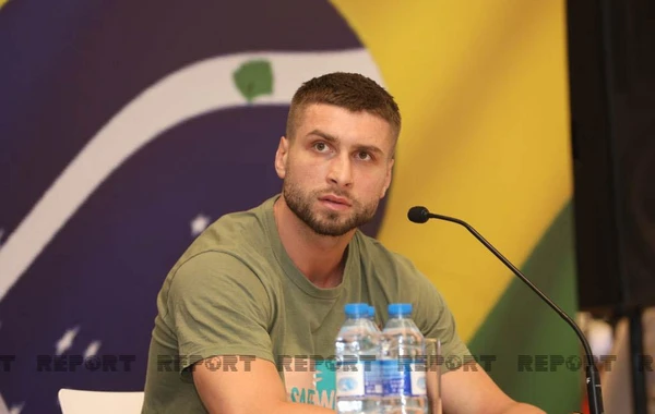 Zabit Səmədovun vida döyüş gecəsi üçün çəkiölçmə mərasimi keçirilib - FOTO