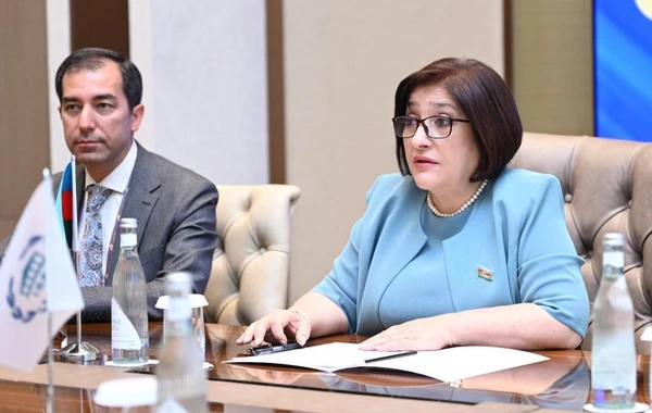 Sahibə Qafarova Daşkənddə Parlamentlərarası İttifaqın prezidenti ilə görüşüb - FOTO