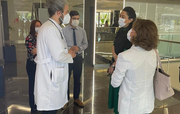 Ombudsman Türkiyədə müalicə alan qazilərə baş çəkib - FOTO