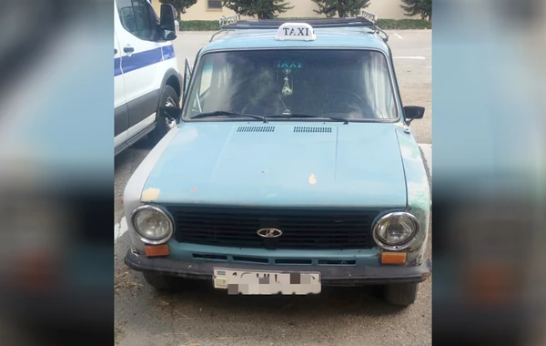 Narkotikin təsiri altında taksi fəaliyyəti ilə məşğul olan sürücü saxlanıldı