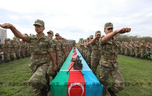 Kursantların andiçmə mərasimi keçirilib - FOTO