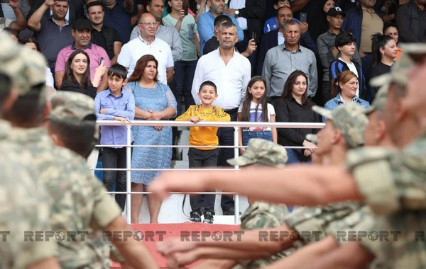 Kursantların andiçmə mərasimi keçirilib - FOTO