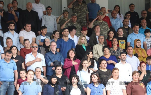 Kursantların andiçmə mərasimi keçirilib - FOTO
