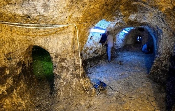 Türkiyədə yeraltı şəhər aşkarlanıb - FOTO