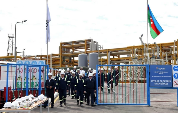 SOCAR prezidentinin rəhbərliyi ilə nümayəndə heyəti “Neft Daşları”na səfər edib - FOTO