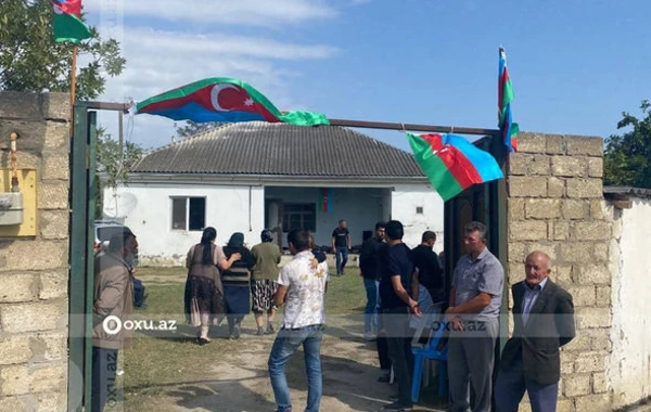 В Хачмазском районе прощаются с шехидом Эльнуром Рустамовым - ФОТО