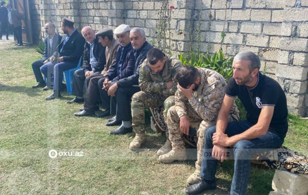 В Хачмазском районе прощаются с шехидом Эльнуром Рустамовым - ФОТО