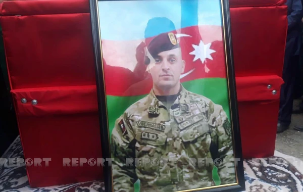 Şəhid Yunis Kazımov Qazaxda torpağa tapşırılıb - FOTO