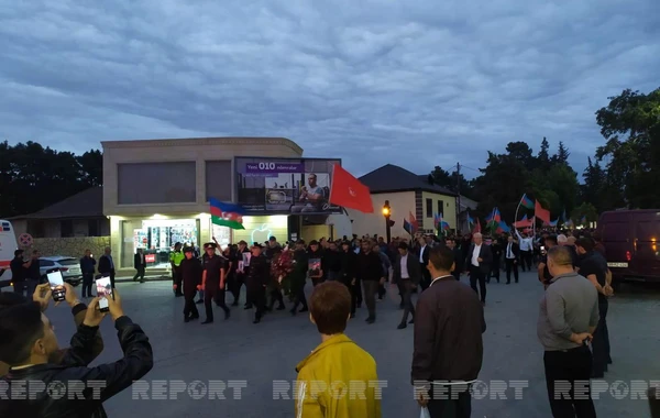 Şəhid Murad Rəsulov Şabranda dəfn edilib - FOTO