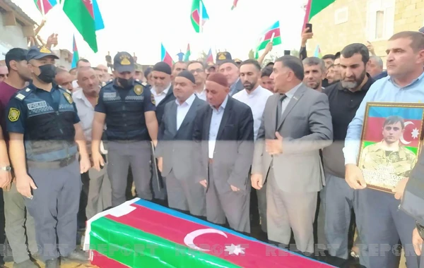 Şəhid İsmayıl Budaqlı Sabirabadda dəfn edilib - FOTO