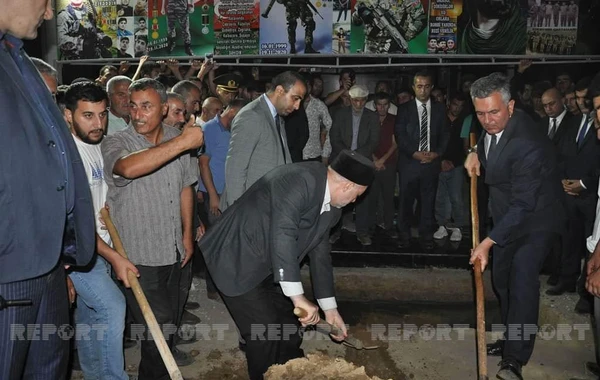 Şəhid gizir Məhəmməd Məmmədov Biləsuvarda torpağa tapşırılıb - FOTO
