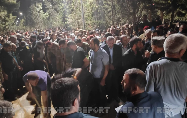XTQ-nin şəhid leytenantı Sumqayıtda dəfn olunub - FOTO