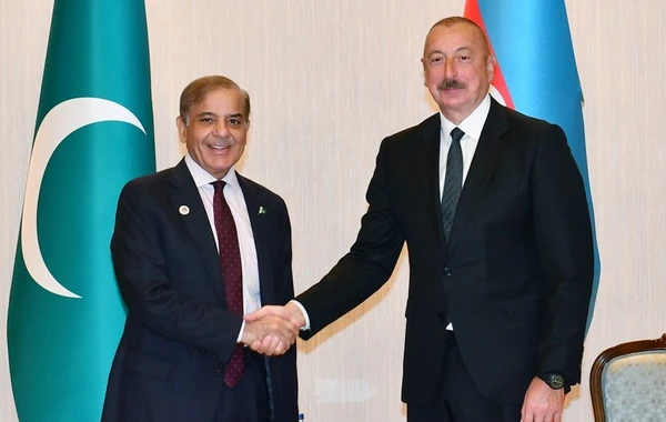 İlham Əliyev Pakistanın Baş naziri ilə görüşüb - FOTO - YENİLƏNİB