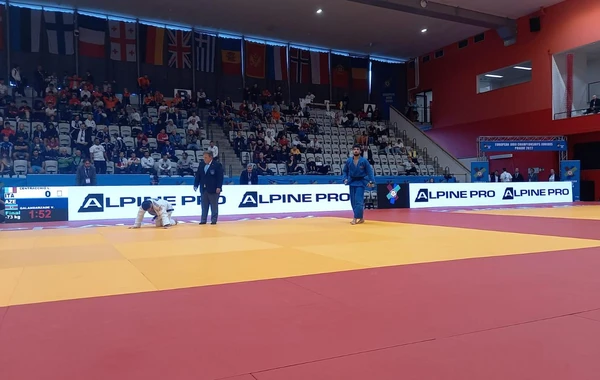 Azərbaycan cüdoçusu Avropa çempionu olub - FOTO