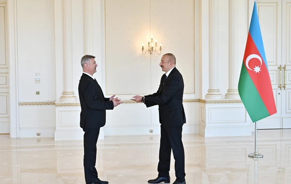 İlham Əliyev Macarıstanın yeni səfirinin etimadnaməsini qəbul edib - FOTO